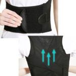 Corrector de postura, soporte lumbar ajustable, cinturón de apoyo de espalda, protección de hombros, corsé de postura para adultos y niños.