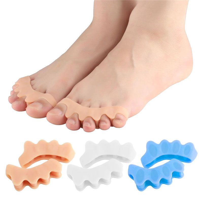 Corrector Separador de Dedos Pie – Gel Silicona