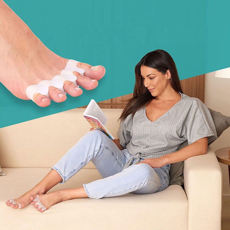 Corrector Separador de Dedos Pie – Gel Silicona
