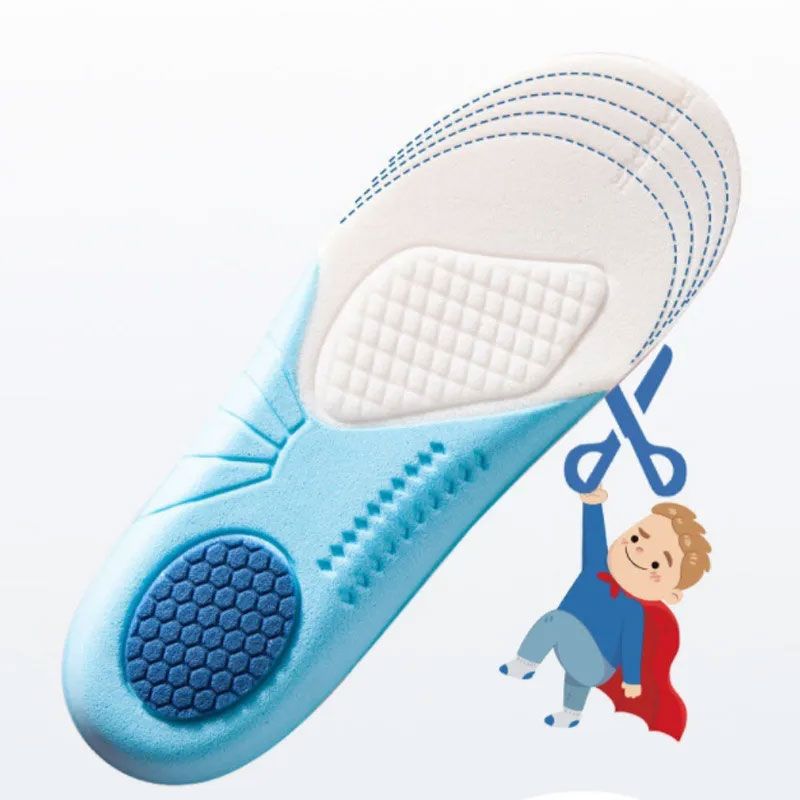 Plantillas de espuma viscoelástica para niños