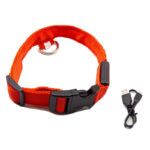 Collar Con Luces Led Para Mascotas Recargable