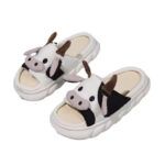Pantuflas Sandalias de lino y algodón