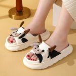 Pantuflas Sandalias de lino y algodón