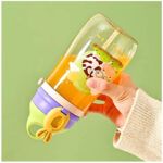 Vaso Pitillo con Diseños Animados 550ml