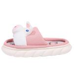Pantuflas de Lino y Algodón Diseño Cerdito Antideslizantes