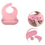 Set Vajilla Silicona Para Bebe con Cubiertos Sin Bpa - 5 Piezas