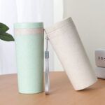 Termo Antiderrames 300 Ml Fibra De Trigo Ecológico, Taza-mug