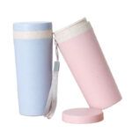 Termo Antiderrames 300 Ml Fibra De Trigo Ecológico, Taza-mug
