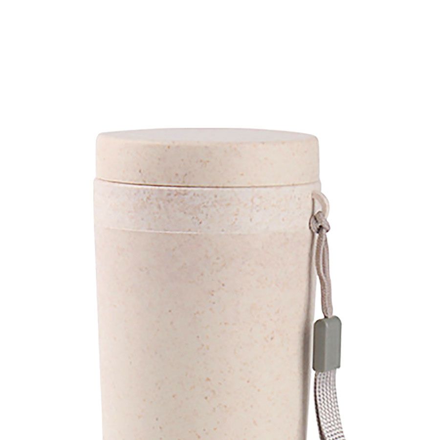 Termo Antiderrames 300 Ml Fibra De Trigo Ecológico, Taza-mug