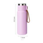 Termo Just Life Para Bebidas Frías Y Calientes 600 Ml Acero Inoxidable