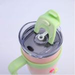 Termo De Acero Inoxidable Tapa Y Popote 1.25 L