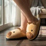 Pantuflas Peluche Capibara Antideslizantes