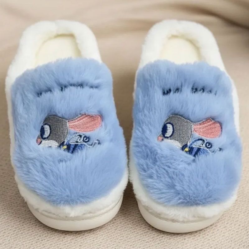 pantuflas zootopia azul