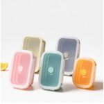 Porta comidas En Silicona Plegable