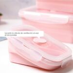 Porta comidas En Silicona Plegable