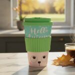 Mug Green Cup De Bambu Ecologico 400ml