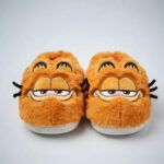 Pantuflas Garfield Naranjas Peluche