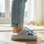 Pantuflas De Algodón Con Diseño Animado